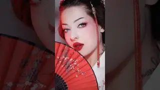 #geisha #transition  #japanesemakeup #geishamakeup