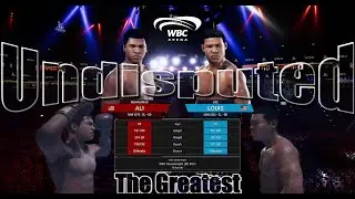 Undisputed - Muhammad Ali vs Joe Louis - AI Simulation (4K)