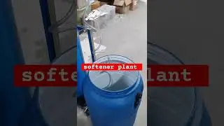 WATER SOFTENER PLANT