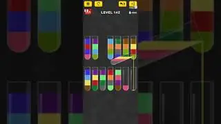 water sort color puzzle level 142
