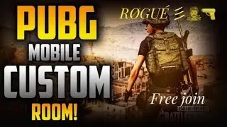 🔴PUBG CUSTOM ROOM LIVE : Rogue squad ||TELUGU PUBG