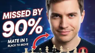 Easy Mate in 1 Chess Puzzle | Learn Checkmate Patterns