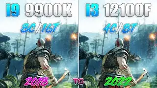 i3 12100F vs i9 9900K - 4 Years Difference