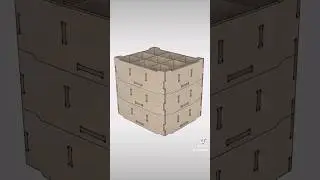Simple Stackable box design to make on a CNC router