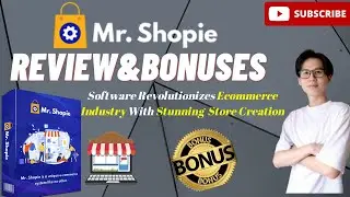 Mr.Shopie Review🔥Create Your Online Store With Simple Clicks🖱️🖱️Demo&Custom Bonuses