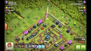 Th10 vs Th13 easy 2 star🔥 | 2 star strategy |  clash of clans | coc