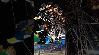 Ferris wheel #peryahan #ferriswheelpress #rides #park #wheel #trending