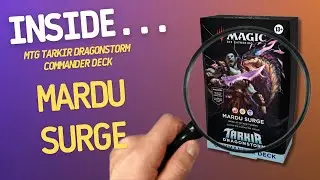 Magic The Gathering Tarkir Dragonstorm Commander Deck Mardu Surge | Inside with Jo&atilde;o Ricardo Ep808
