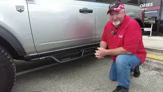 Westin Outlaw Drop Down Running Boards on a 24 Ford Bronco review by Chris from C&H Auto Accessories