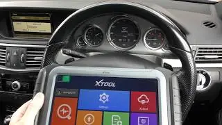 Mercedes SIMPLE Kilom&eacute;trage KM Changement Ajustement Correction Via port OBD2 X Tool X6 Pro