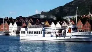 White Lady ferry in Bergen Havn