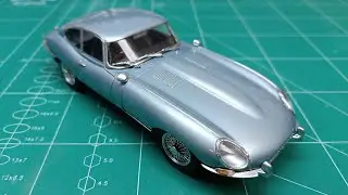 REVELL JAGUAR E-TYPE Part 4 - FINAL ASSEMBLY