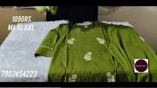FROCK NIGHTY🥰🤍 PREMIUM JAIPUR COTTON SET💥✨#aimenz_owns_ 