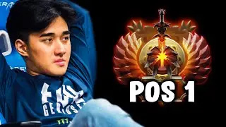 How Abed play POSITION 1??? - Practicing Carry Role DOTA 2