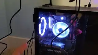 How To Fix RGB Fan Lights Not Turning On CyberPowerPC - C Series: GMA4800BSTV10