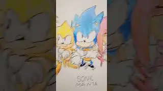 Sonic mania drawing part 2 end