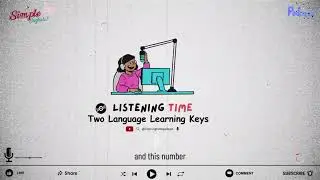 Easy English Podcast || TWO Language Learning Keys (Slow & Easy)