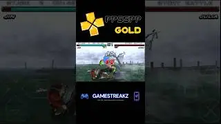 Jin Kazama Story Mode 🔥 | Tekken Dark Resurrection | PPSSPP Gold #shorts