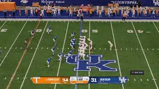 Stewartverse NCAA Football - #16 Tennessee (2-1) at Kentucky (2-0) - Week 4