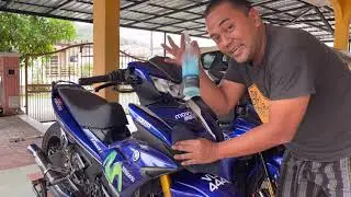 PUREWAX || CUCI MOTOR TAK PAKAI AIR??