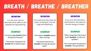 Breath / Breathe / Breather