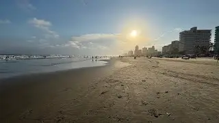 Calor incrível na Praia Grande /surf ondas praias 