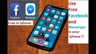 Free Facebook and Messenger in your iPhone 2018, Exclusive in Youtube