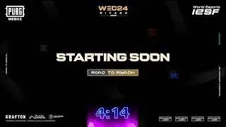 PUBG IESF Friendly Tournament - Part 1 #IESF #WorldEsports #WEC24 #RoadToRiyadh2024