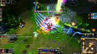 Fus Ro Pentah - Shyvana 1v5 pentakill