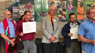 From the archives: UT workers protest outsourcing