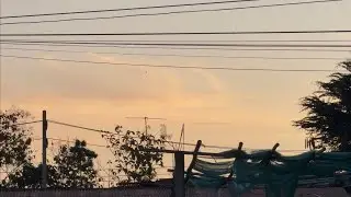 December 26th 2025 0633 UFO/UAP ascending sphere with associated go fasts. Original raw footage 