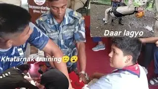 DMT training of scout crew CRRRC with APF❤️&zwj;🩹 2 days training with campfire 🔥 and fun 😊#video #vlog