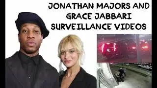 Jonathan Majors & Grace Jabbari SUV Fight And Chase: Full Video