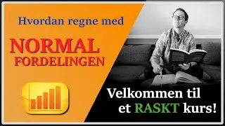 Excel: Normalfordeling - NORM.FORDELING - NORM.INV (raskenettkurs.no)