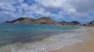 Grand Case beach from le petit hotel