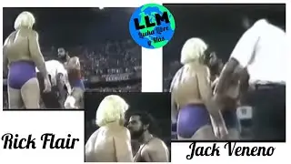 LAS 4 PELEAS DE JACK VENENO Vs RICK FLAIR - PUBLICADO POR LA PRENSA