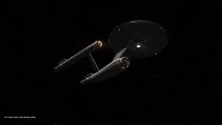 Star Trek Bridge Commander: TOS Constitution class vs. Romulan Talon scout ship