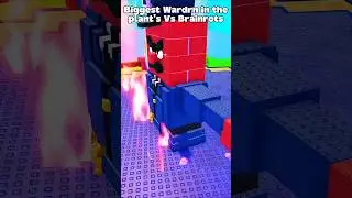 I got biggest Wardrn in plants Vs barinrots #roblox #plantsvsbrainrots #brainrot #fyp #shorts