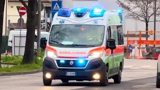 [WAIL] Ambulanza Croce Verde Servizi ANPAS Padova - Ambulance Responding Cod.3