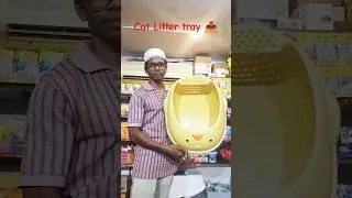 cat Litter tray 📤 Best discount price in cat the pet shop Dongri 📞 9594641454.. and accessories pet