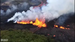 Overflight video of Fissure 20 complex on May 21, 2018 (USGS HVO)