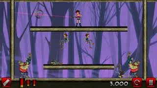 Stupid zombies2  forest level36😉😉