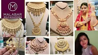 Huge collection Malabar Goldjewellery Temple jewellery Dubai style Afghan jewellery with wt & price
