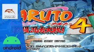 Naruto gekitou ninja taisen 4- Dolphin mmj - WIi Emulator - android (30 Fps) - On redmi note 9 pro