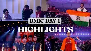 BMIC Day 1🇮🇳🇰🇷🇯🇵Soul WWCD 🚀🔥Destro Banter Godlike 😳💛Teams Entry 😱🔥
