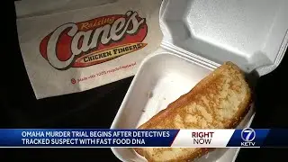 Omaha murder trial begins after detectives tracked suspect with fast food DNA