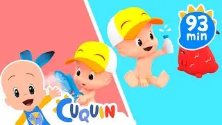 The Hot and Cold Song in Summer 🥵 and more nursery rhymes for kids from Cleo and Cuquin 🥶 Cocotoons