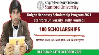 Fully-Funded Knight Hennessy Scholarsship for Pakistani Students at Stanford University in USA,2020