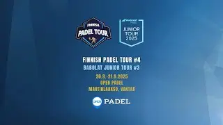 FPT #4 - Open Padel Martinlaakso - Semifinaali ja finaaliottelut - 18-21.9.2025