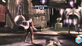Injustice Gods Among Us Walkthrough -- Shazam S.T.A.R Lab Mission 41 -- 3 Stars Guide